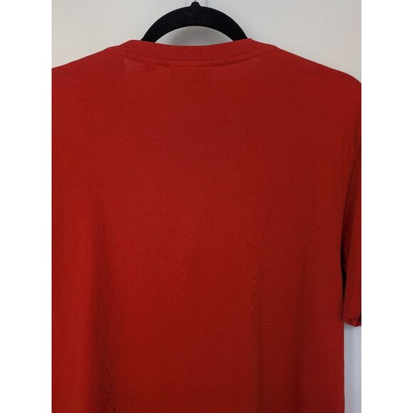 Lacoste T Shirt Men Size M Regular Fit Abstract Graphic Print Logo Streetwear - Picture 4 of 12